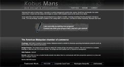 Desktop Screenshot of kobusmans.com
